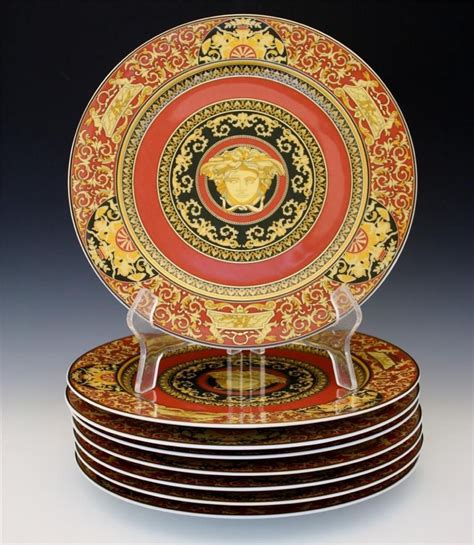 versace plates set replica|Versace china outlet.